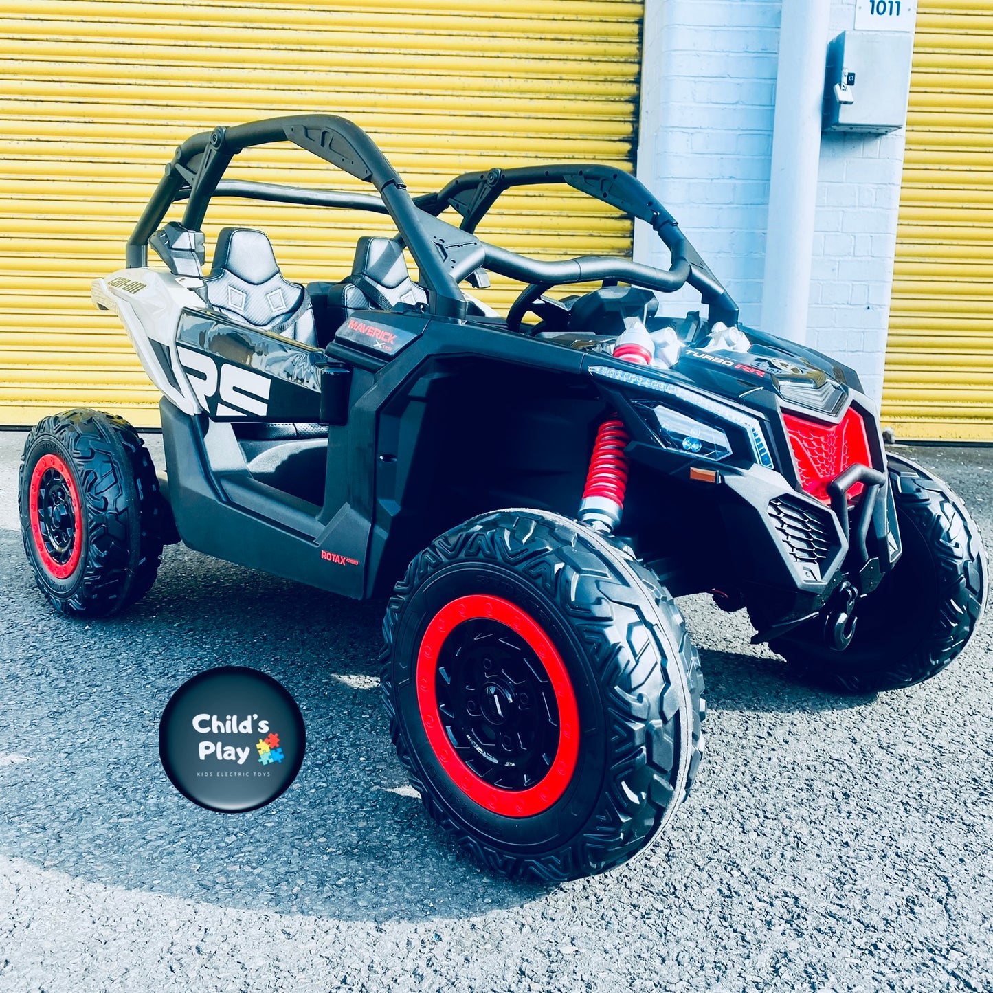 48v Licensed Can-Am Buggy 2 Seats XXL RS EDITION KHAKI with MP4 screen