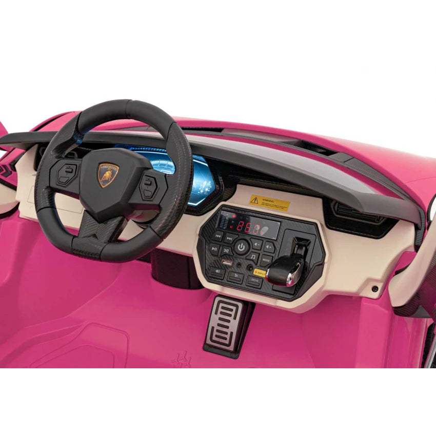 Lamborghini Sian XXL 2 Seater 24V Kids Ride on Car with Remote & Adult Seat EXCLUSIVE Available in x2 Colours!