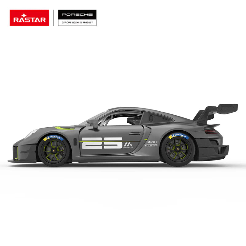 Rastar RC 1:14 Porsche 911 GT2 RS Clubsport 25 Kids Remote Control Car - Grey