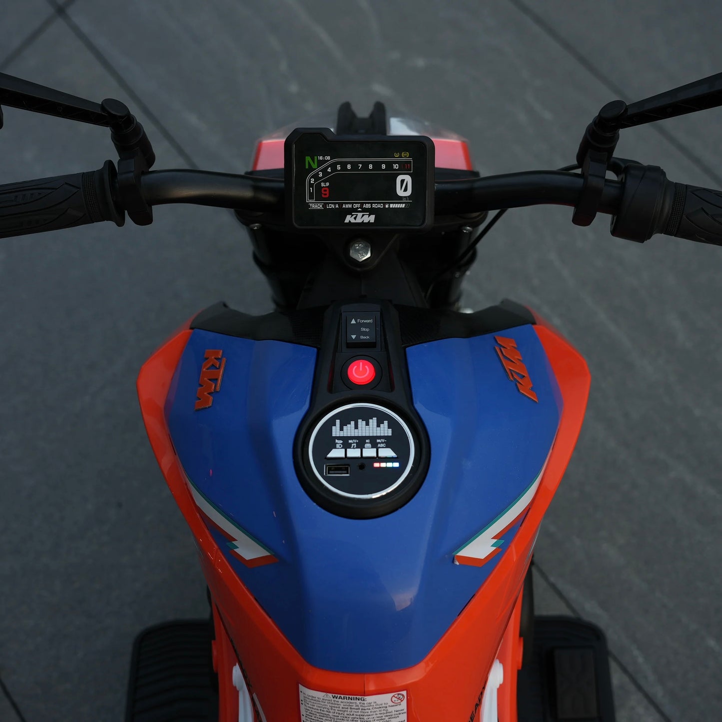 Officially Licensed KTM Superduke 12v Electric Ride On Kids Motor Bike with Stabilizers - Choice of x4 Colours