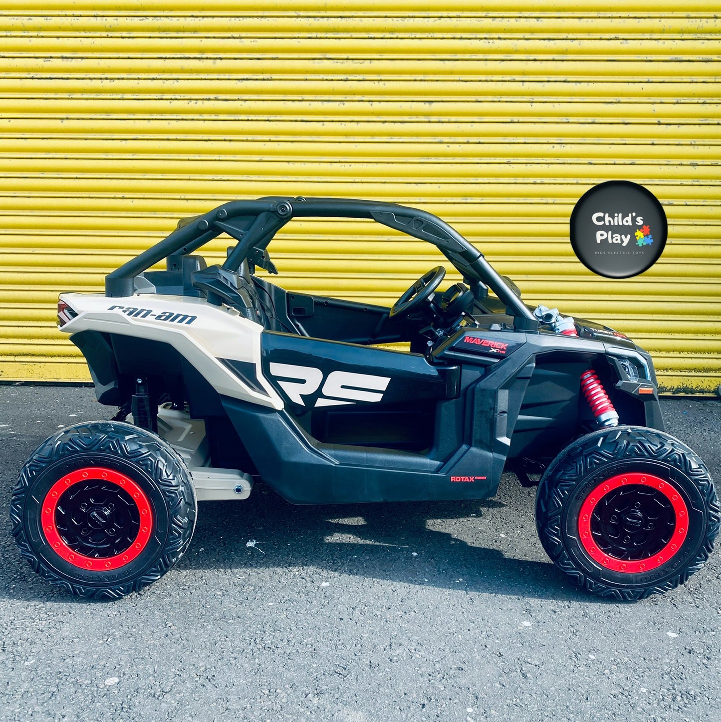 48v Licensed Can-Am Buggy 2 Seats XXL RS EDITION KHAKI with MP4 screen