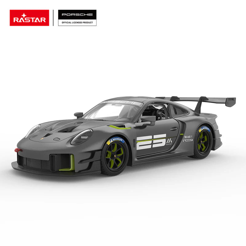 Rastar RC 1:14 Porsche 911 GT2 RS Clubsport 25 Kids Remote Control Car - Grey