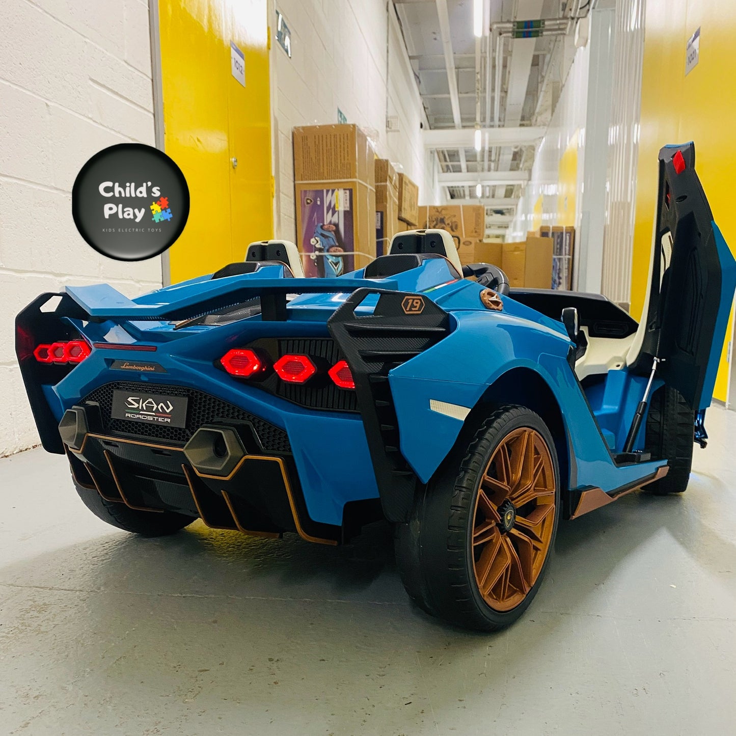 Licensed Lamborghini SIAN XXL 24V POWERFUL RIDE ON WITH DRIFT MODE! Two Seats MASSIVE SPEC EXCLUSIVE