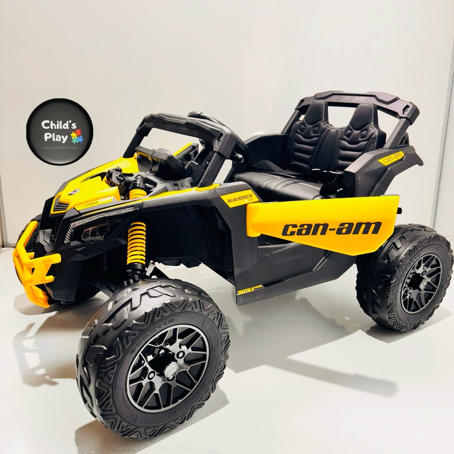 24v Can Am Maverick Kids Ride on UTV Buggy 4 Motors and Remote - Available in x4 Colours