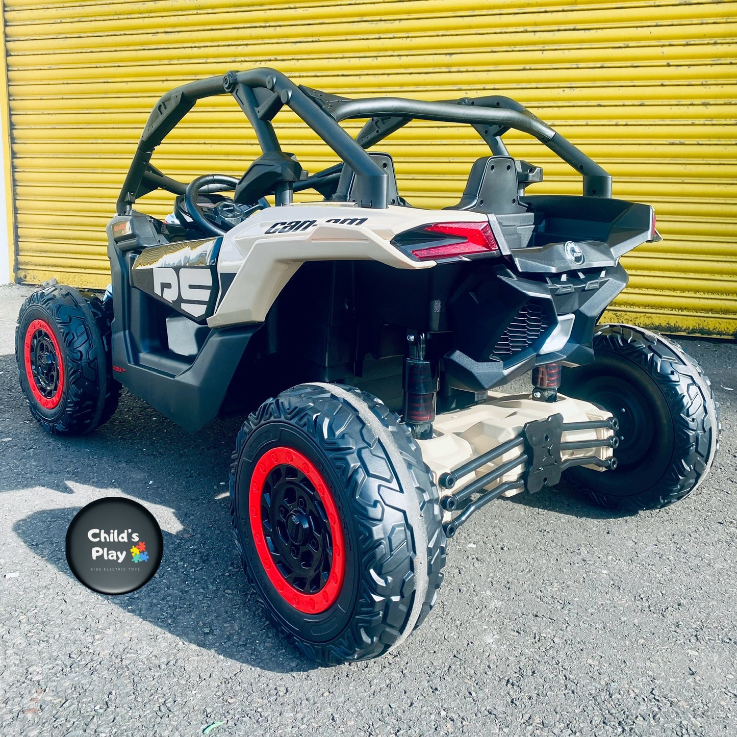 48v Licensed Can-Am Buggy 2 Seats XXL RS EDITION KHAKI with MP4 screen