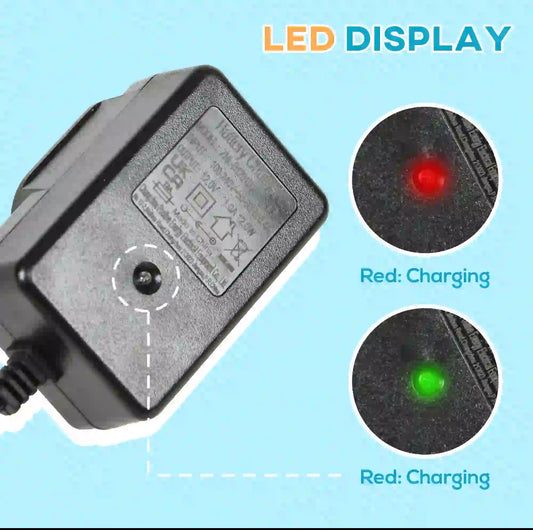 12v RIDE ON REPLACEMENT CHARGERS FOR CARS/ JEEPS/ BIKES/