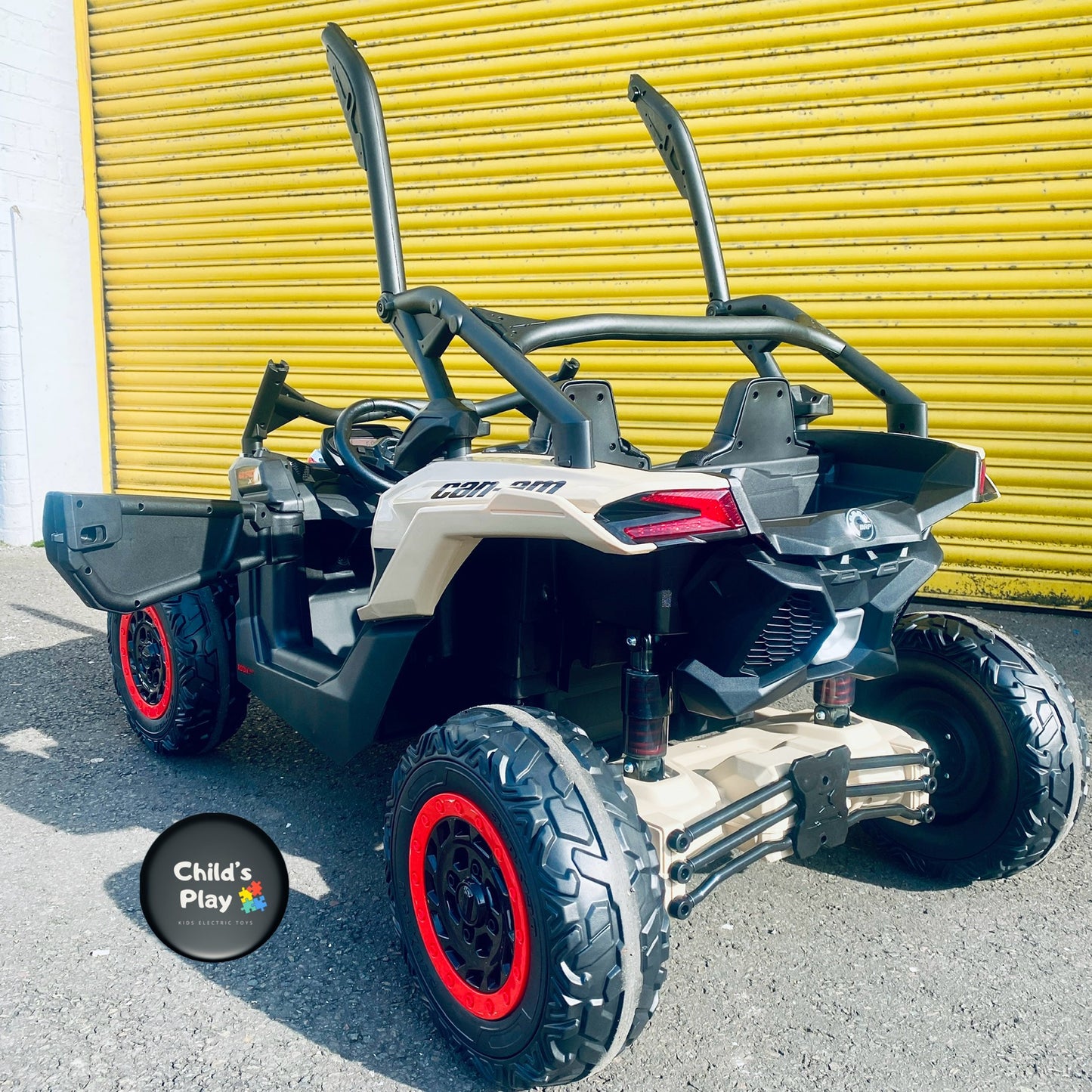 48v Licensed Can-Am Buggy 2 Seats XXL RS EDITION KHAKI with MP4 screen