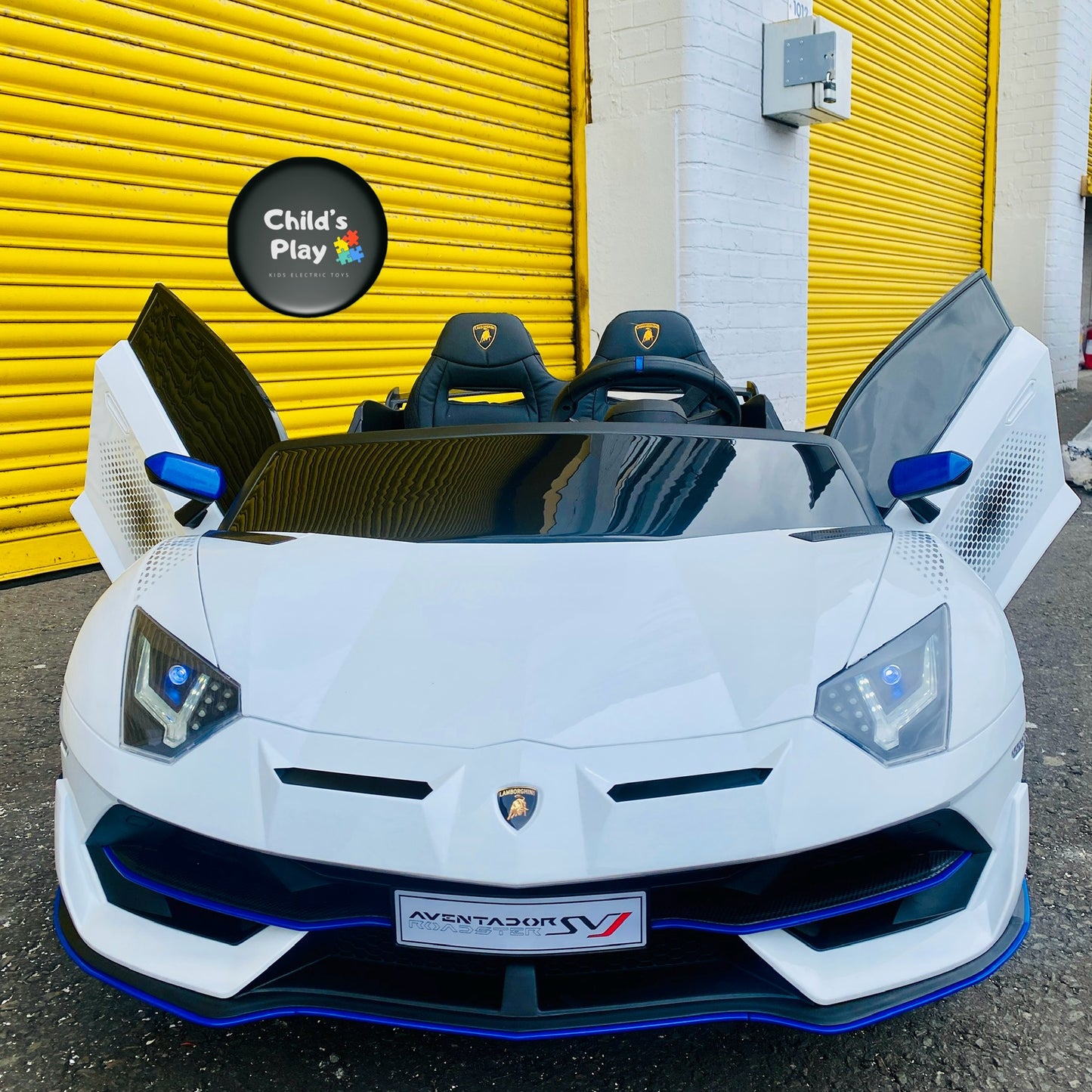 Licensed 24v Lamborghini Aventador SVJ x2 Seater Ride On Car SALE!