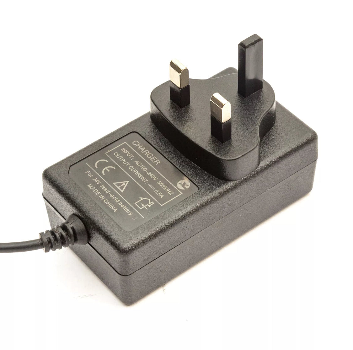 Direct Replacement Charger For Kids Electric Ride On Toys- 24v Plug