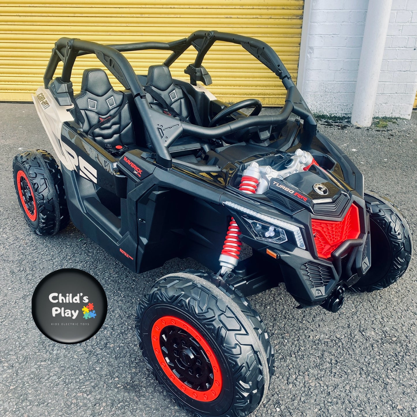 48v Licensed Can-Am Buggy 2 Seats XXL RS EDITION KHAKI with MP4 screen