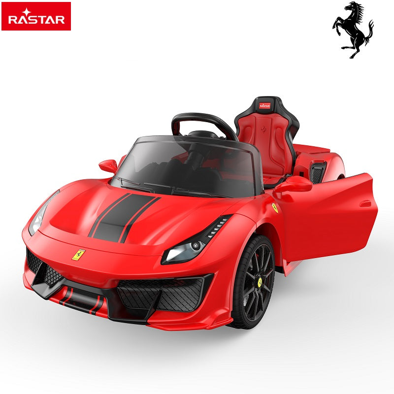 Kids Ferrari 488 Pista Spider Official EXCLUSIVE Luxury Ride-In Car