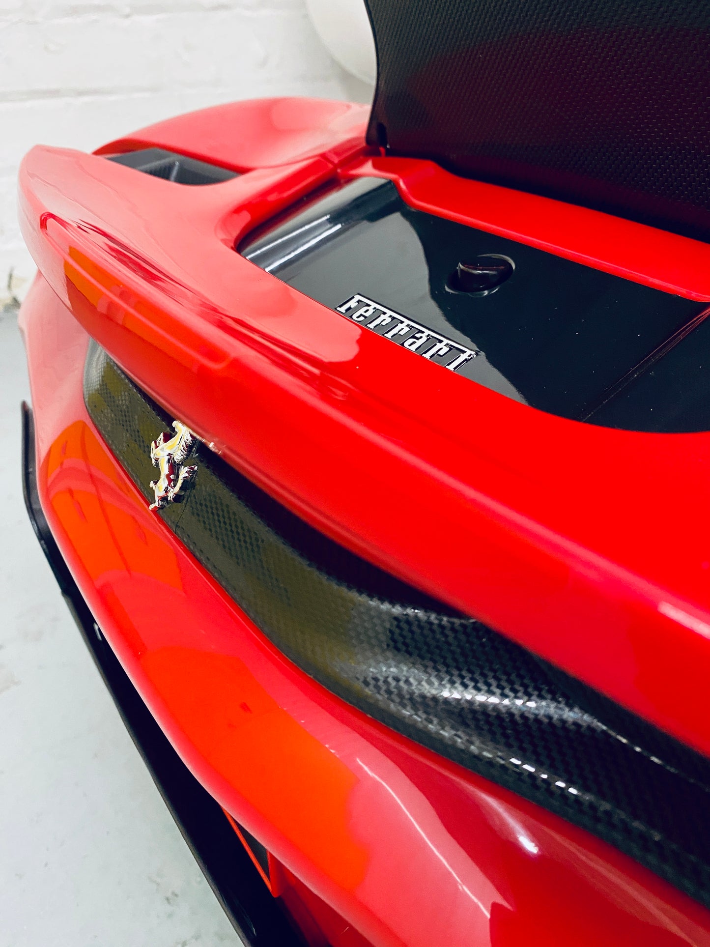 Kids Ferrari 488 Pista Spider Official EXCLUSIVE Luxury Ride-In Car