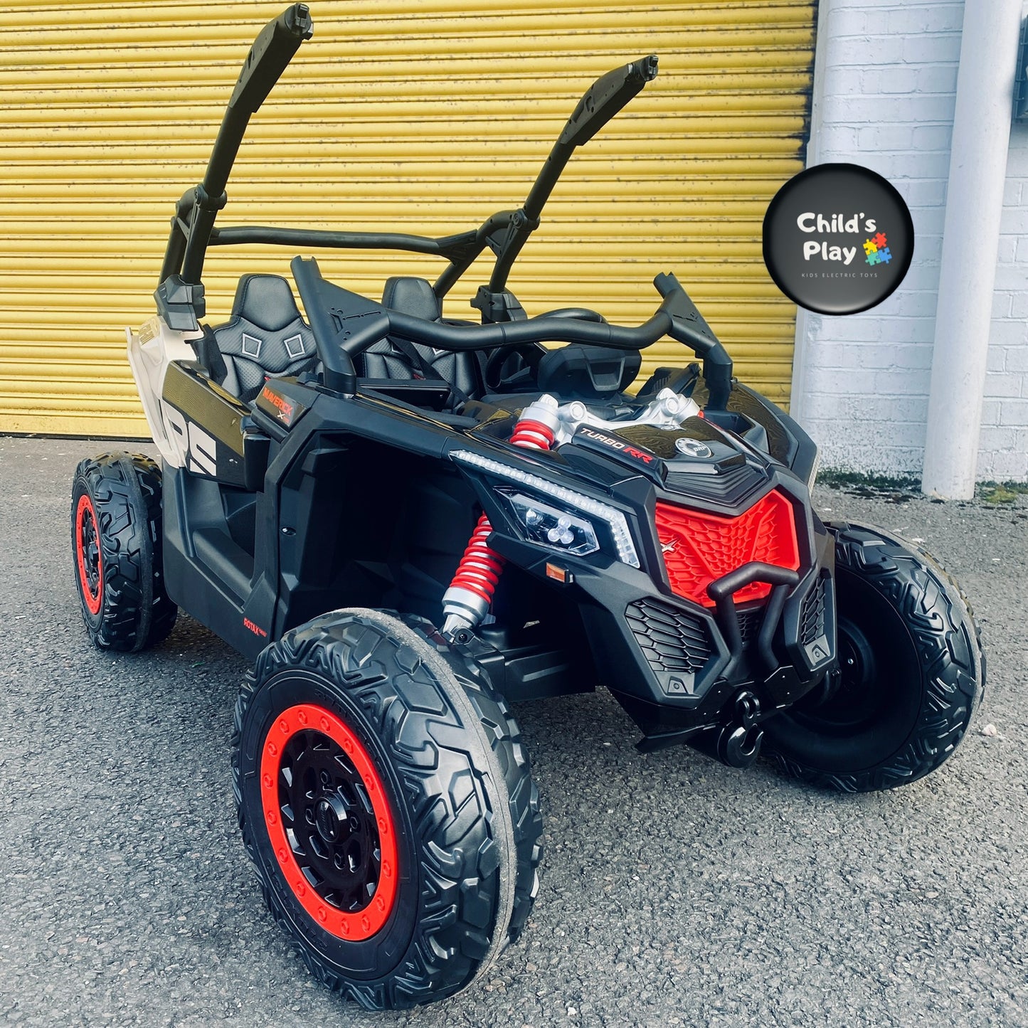 48v Licensed Can-Am Buggy 2 Seats XXL RS EDITION KHAKI with MP4 screen