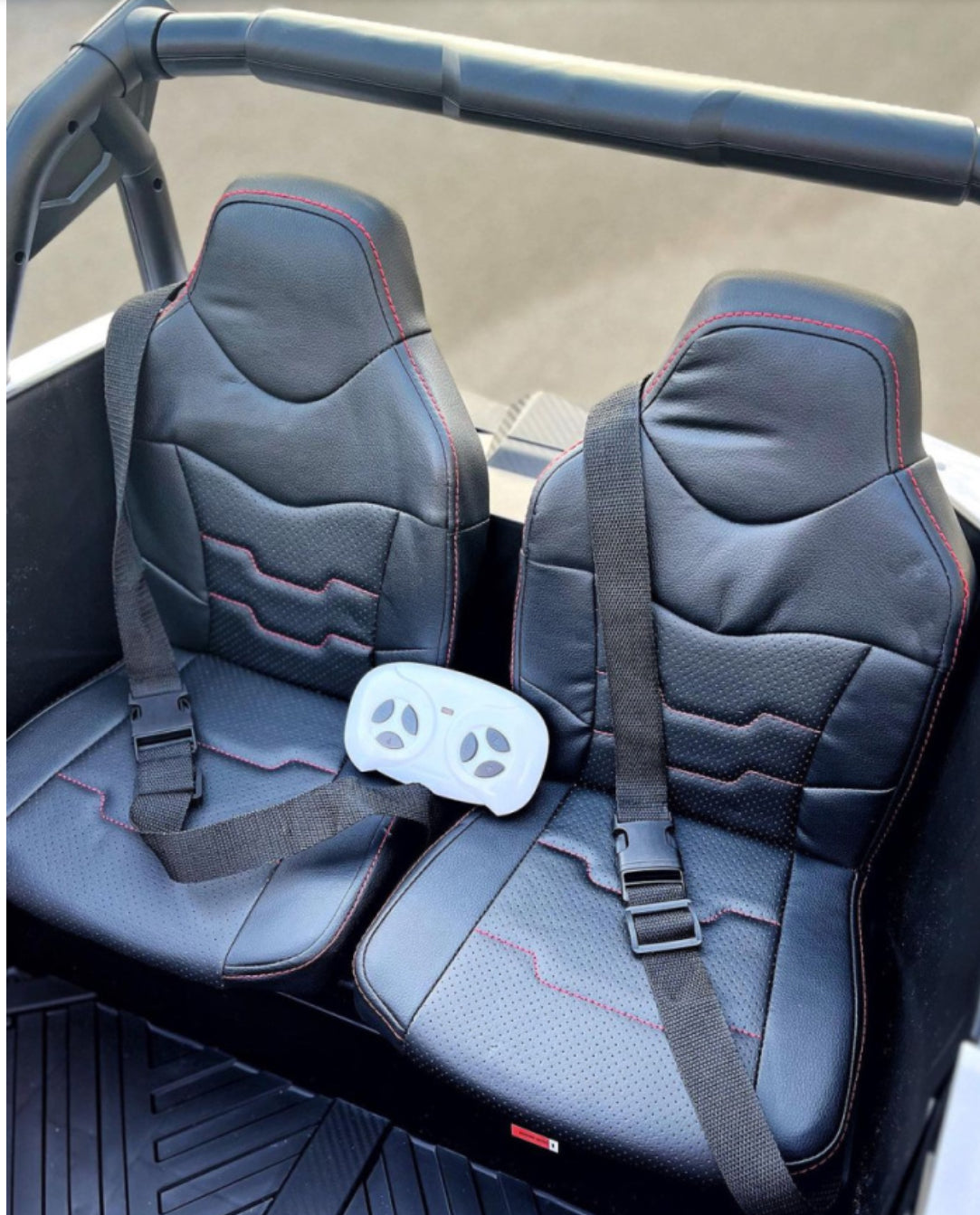 24v XL – Large Two-Seater Adventure Ride-On UTV BUGGY Car With Remote & EVA Rubber Wheels- SPIDER RED EDITION 🕸️🕷️