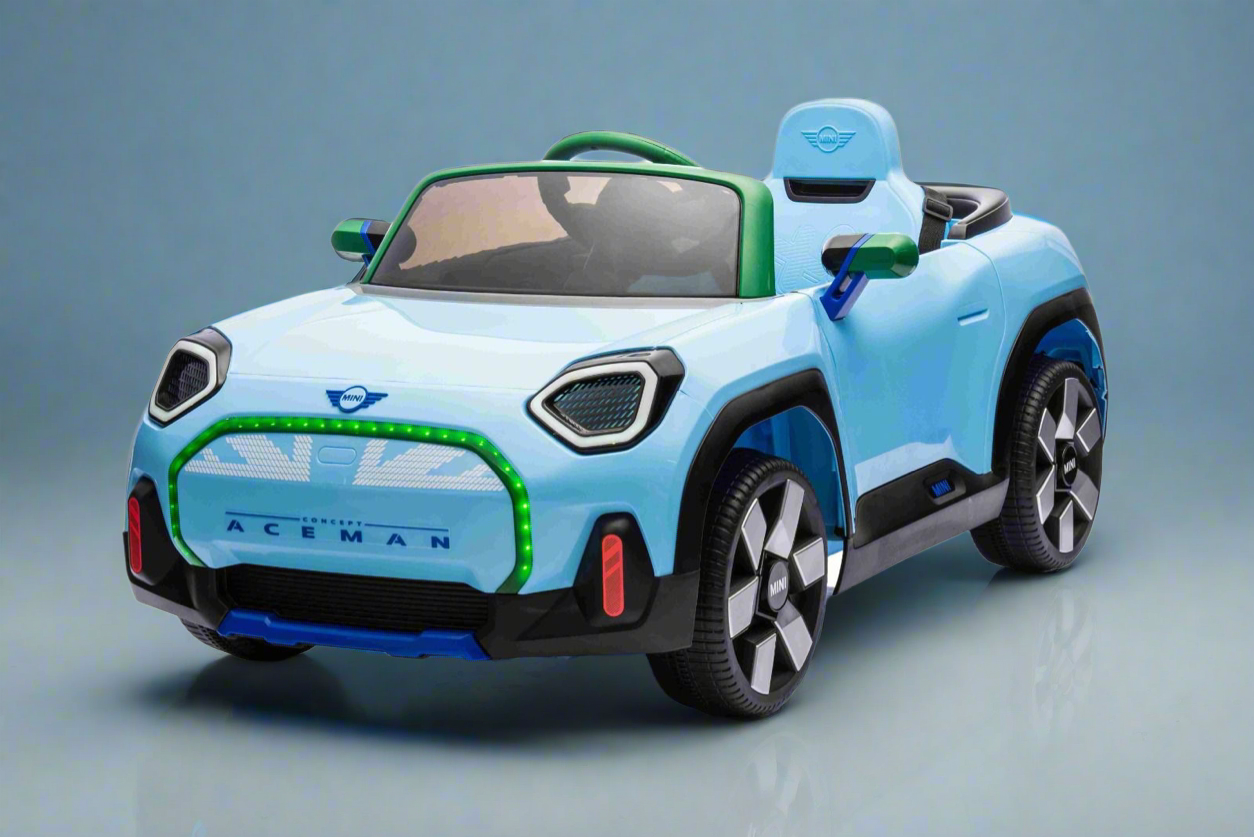 NEW 12v Licensed Mini Aceman Ride On Car Choose x3 Colours