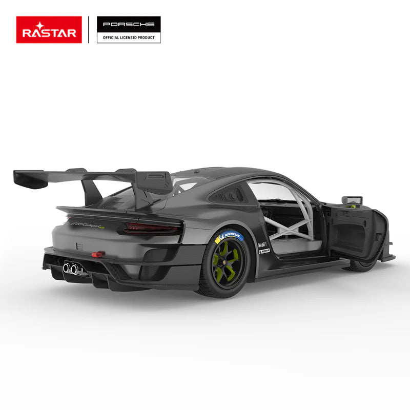 Rastar RC 1:14 Porsche 911 GT2 RS Clubsport 25 Kids Remote Control Car - Grey