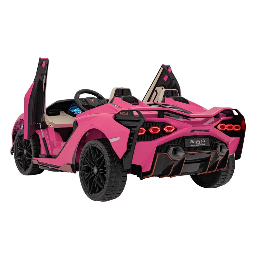 Lamborghini Sian XXL 2 Seater 24V Kids Ride on Car with Remote & Adult Seat EXCLUSIVE Available in x2 Colours!