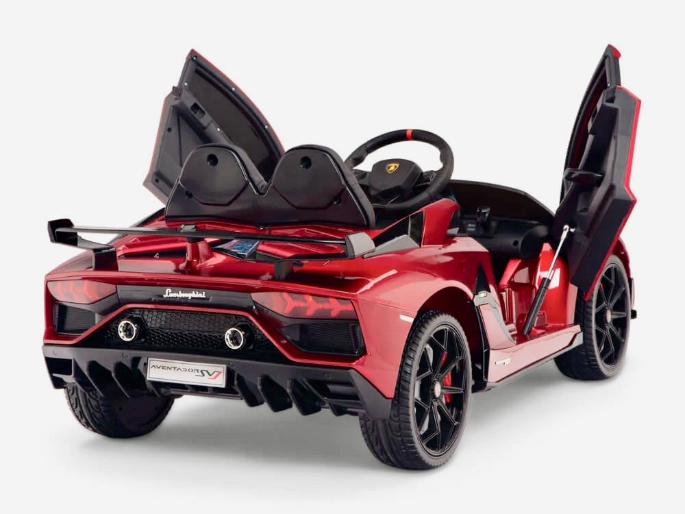Licensed 24v Lamborghini Aventador SVJ x2 Seater Ride On Car SALE!
