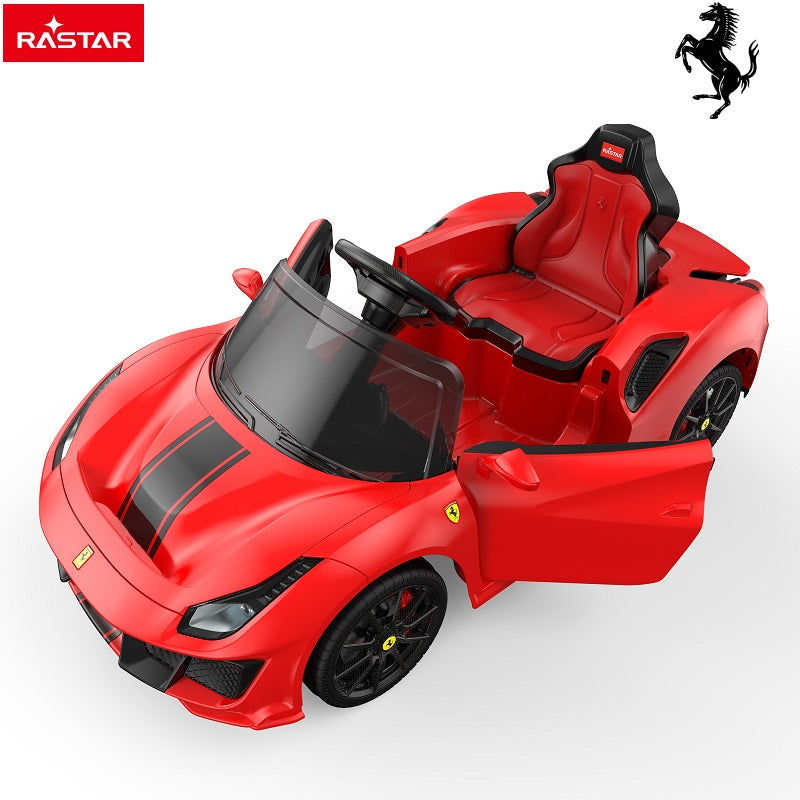 Kids Ferrari 488 Pista Spider Official EXCLUSIVE Luxury Ride-In Car