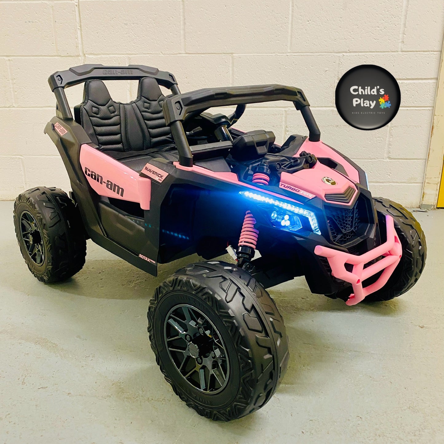 24v Can Am Maverick Kids Ride on UTV Buggy 4 Motors and Remote - Available in x4 Colours