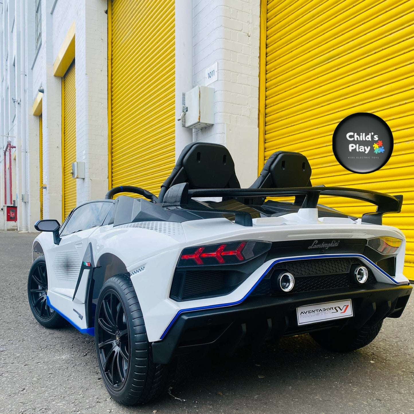 Licensed 24v Lamborghini Aventador SVJ x2 Seater Ride On Car SALE!