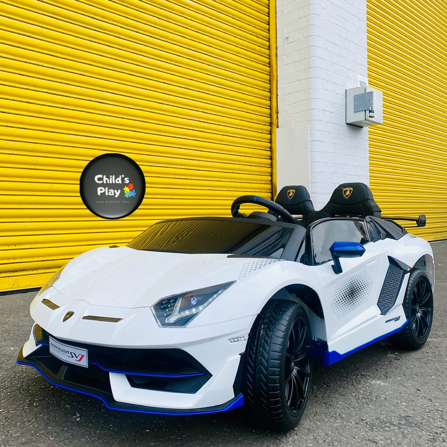 Licensed 24v Lamborghini Aventador SVJ x2 Seater Ride On Car SALE!