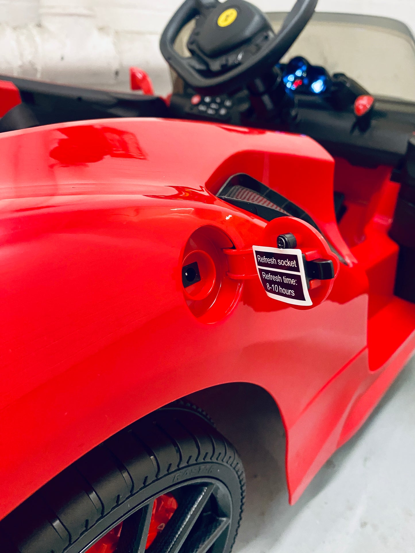 Kids Ferrari 488 Pista Spider Official EXCLUSIVE Luxury Ride-In Car