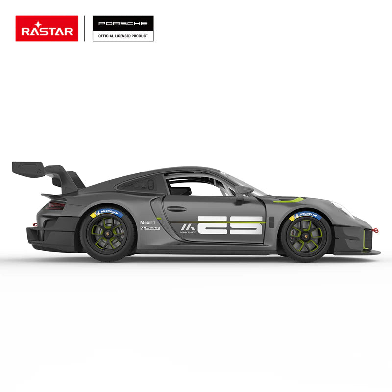 Rastar RC 1:14 Porsche 911 GT2 RS Clubsport 25 Kids Remote Control Car - Grey