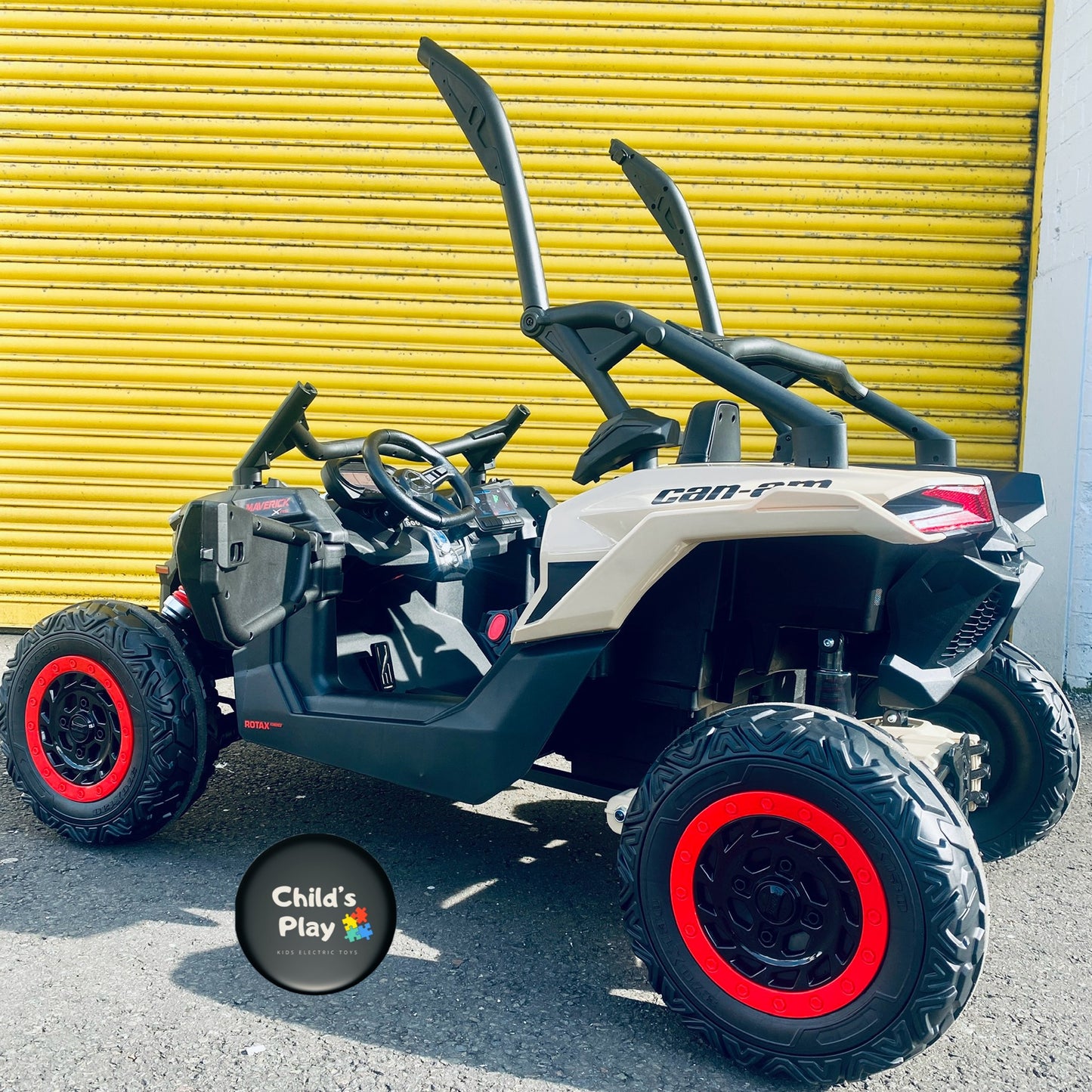 48v Licensed Can-Am Buggy 2 Seats XXL RS EDITION KHAKI with MP4 screen