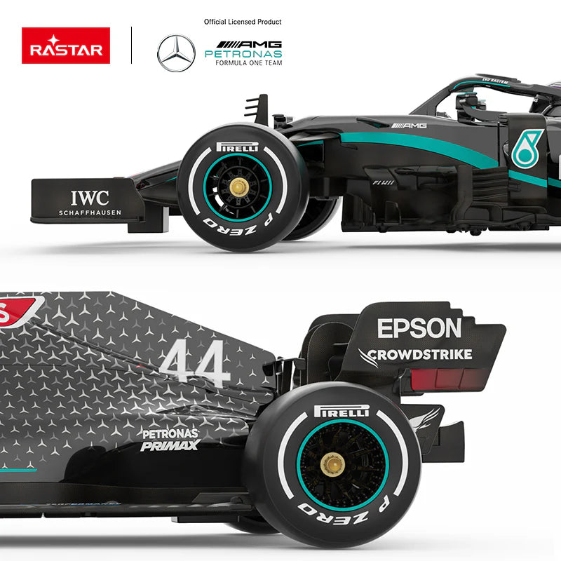 Rastar RC 1:12 Mercedes-AMG F1 W11 EQ Kids Remote Control Toy Car - Black