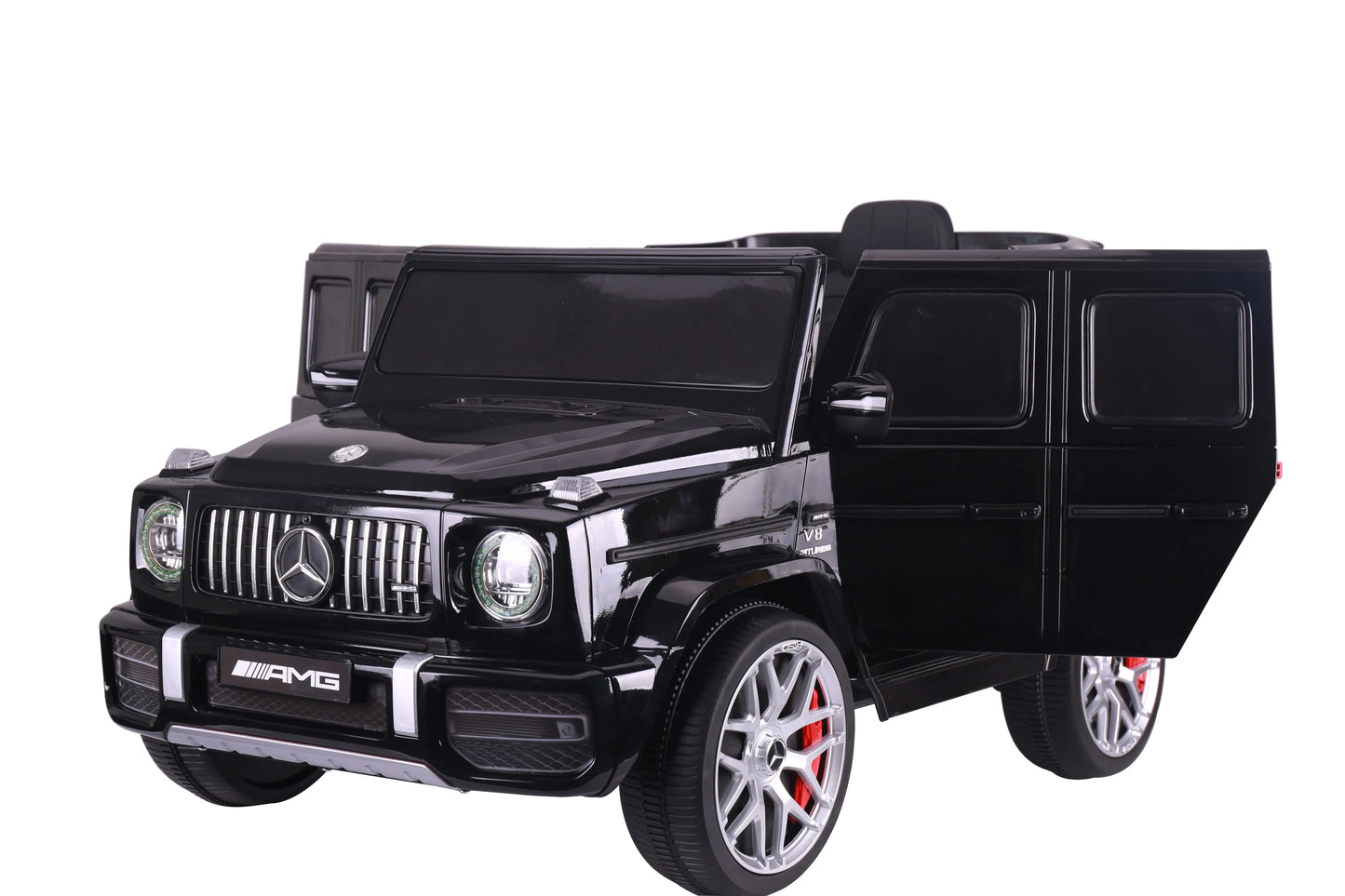 12v Licensed Mercedes G63 Ride on Car SUV with Remote - With High Doors
