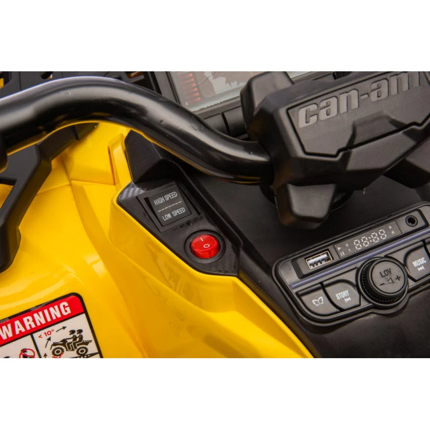 Licensed 24v Can-Am Outlander Quad Bike 2 SEATER!