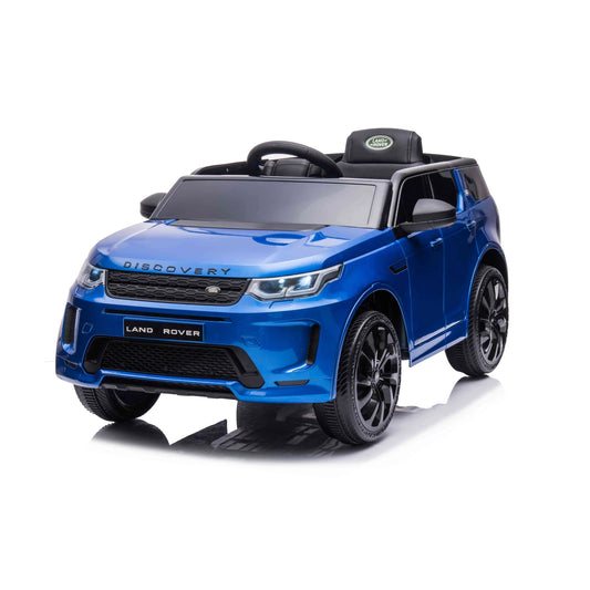 Licensed Range Discovery Sport 12v Kids Ride on Car with Remote - Metallic Blue
