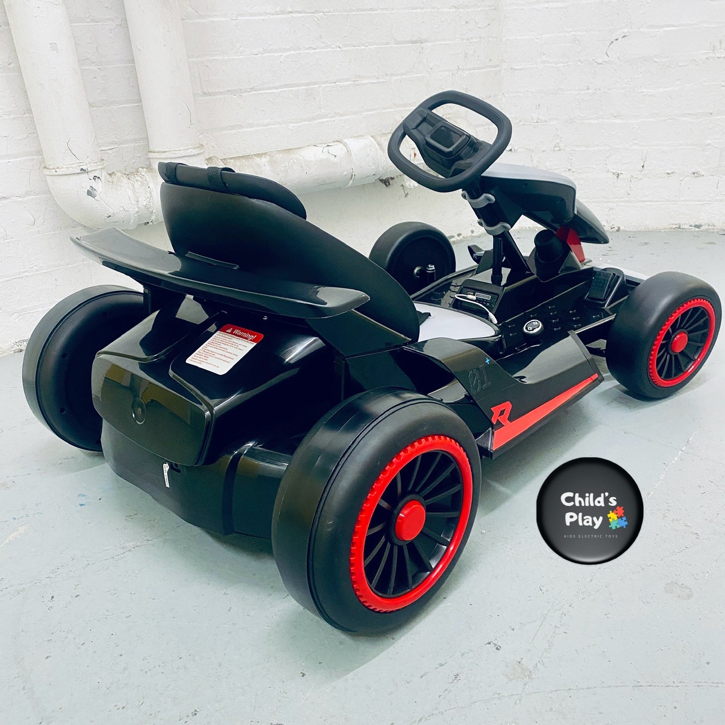 24v Predator DRIFT GO-KART BLACK
