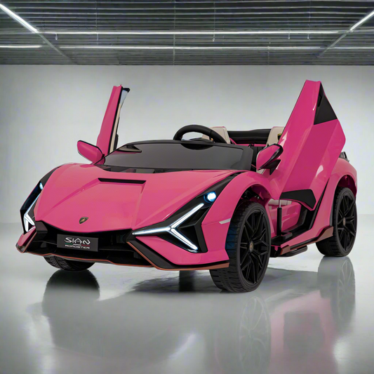 Lamborghini Sian XXL 2 Seater 24V Kids Ride on Car with Remote & Adult Seat  EXCLUSIVE Available in x2 Colours!