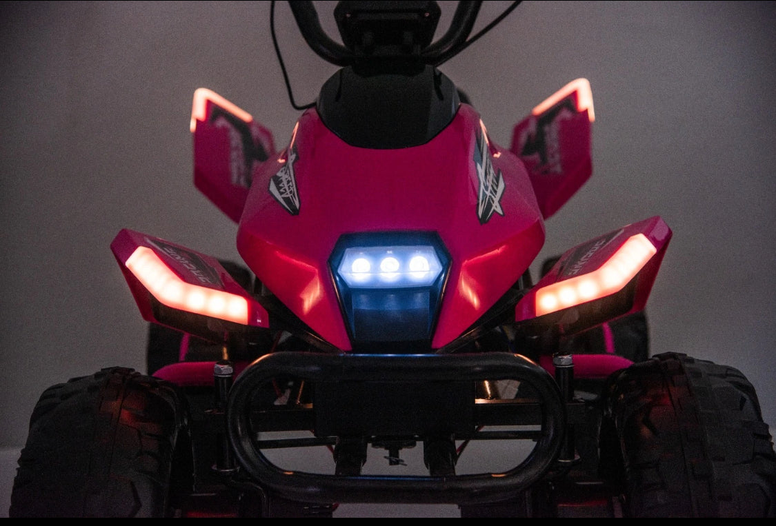 24v Electric Ride on Quad Bike ATV with Hand Throttle EVA Wheels 24V-7AH | XL SIZE |