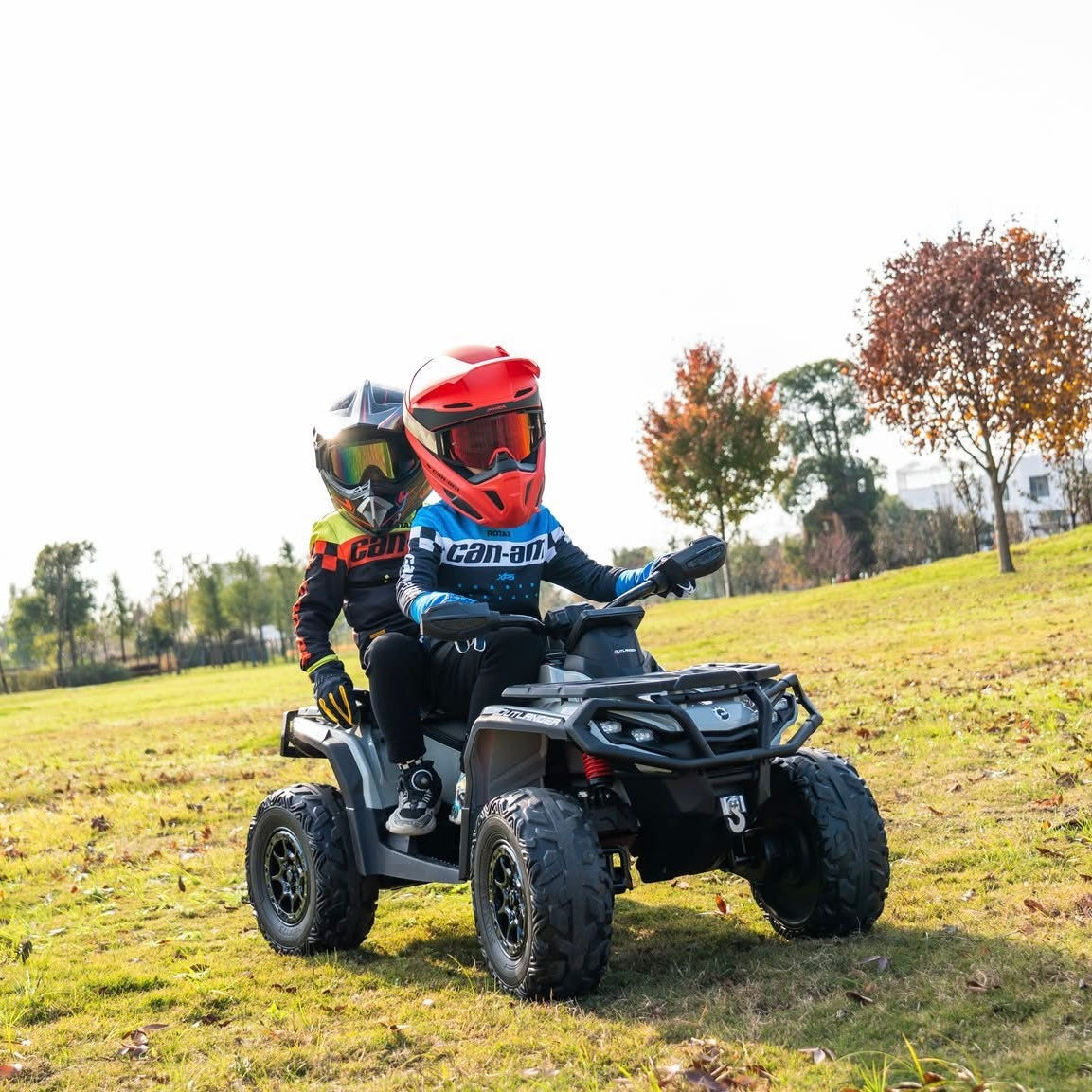 Licensed 24v Can-Am Outlander Quad Bike 2 SEATER!
