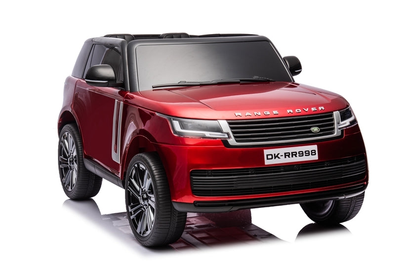 Range Rover 2023 NEW SHAPE Two Seater 24V Kids Ride on Car with Parent Remote MP4 touchscreen - Metallic RED
