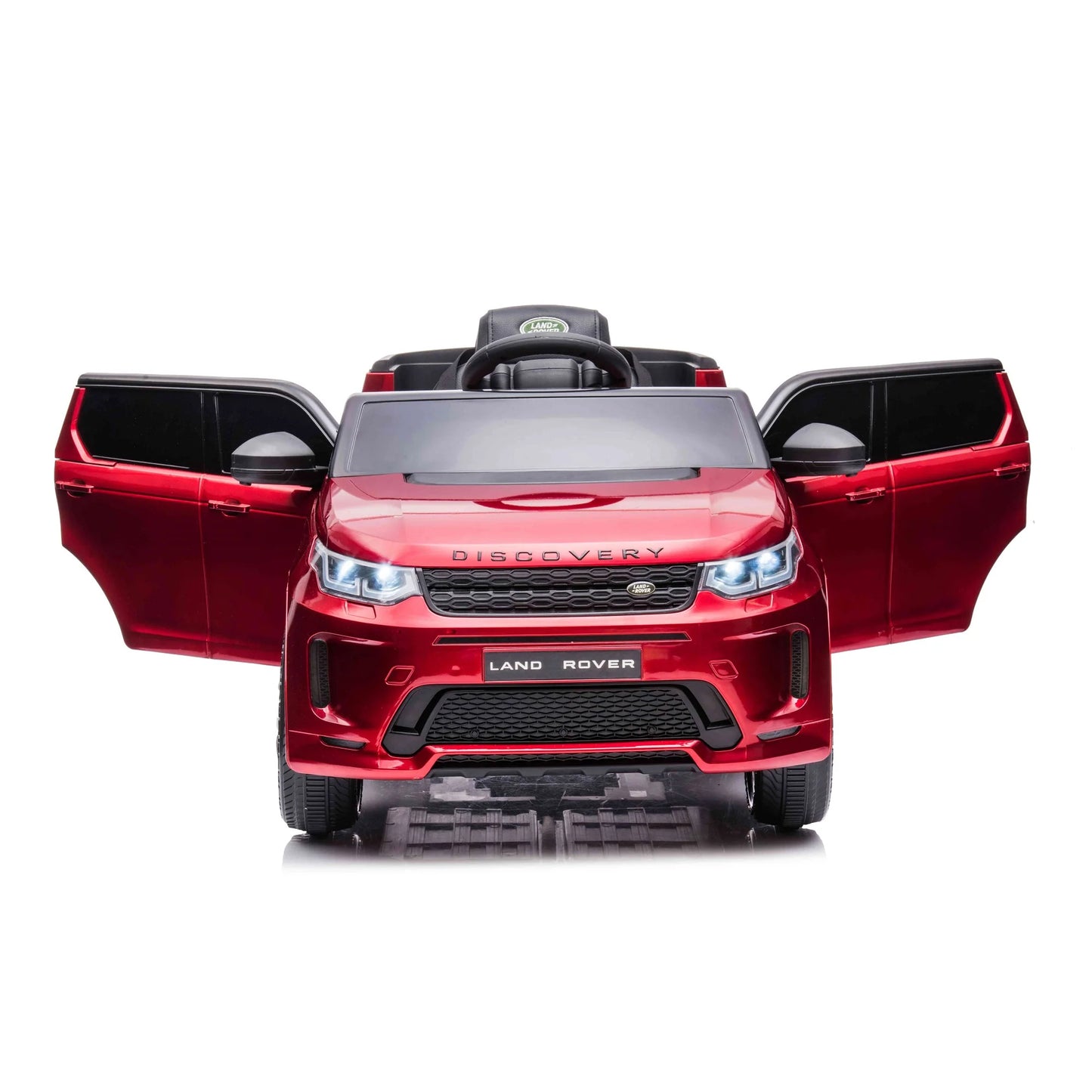 Licensed Range Discovery Sport 12v Kids Ride on Car with Remote - Metallic Red