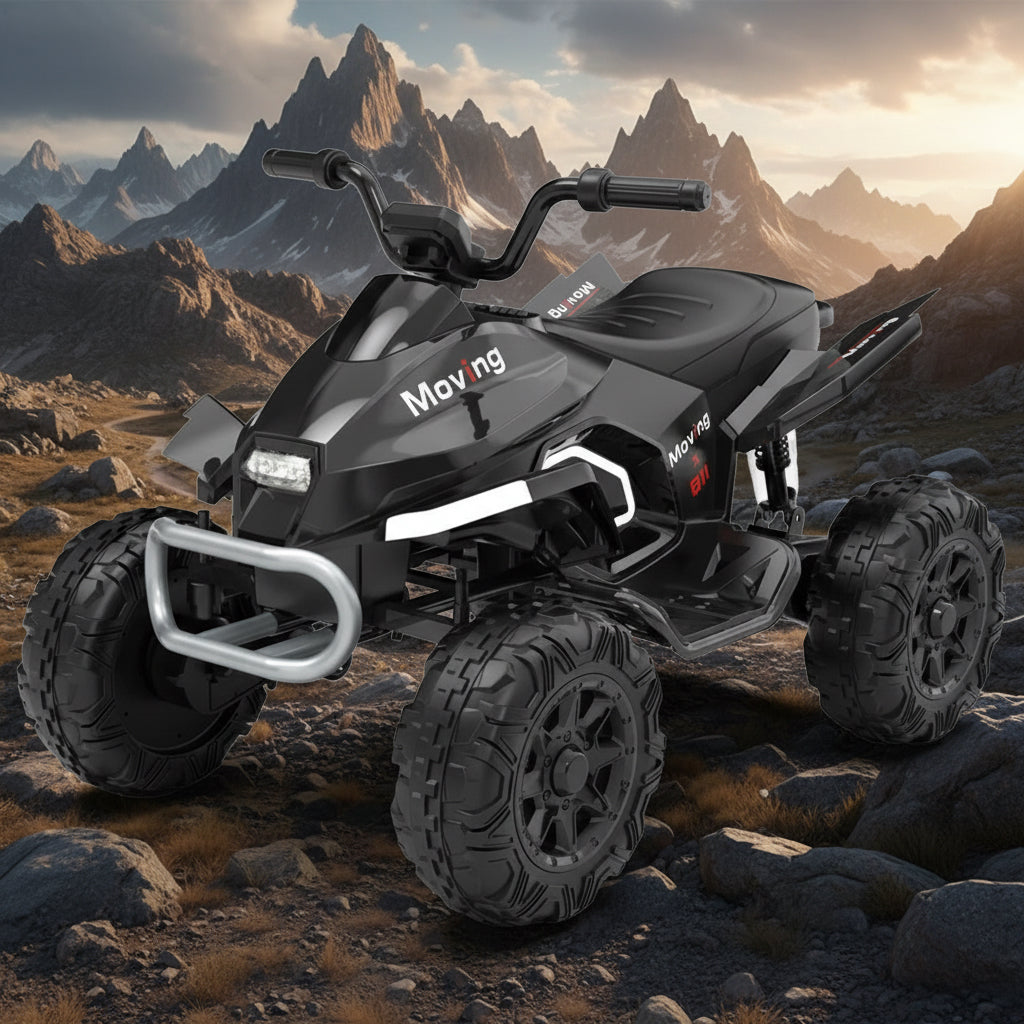 24v Electric Ride on Quad Bike ATV with Hand Throttle EVA Wheels 24V-7AH | XL SIZE |