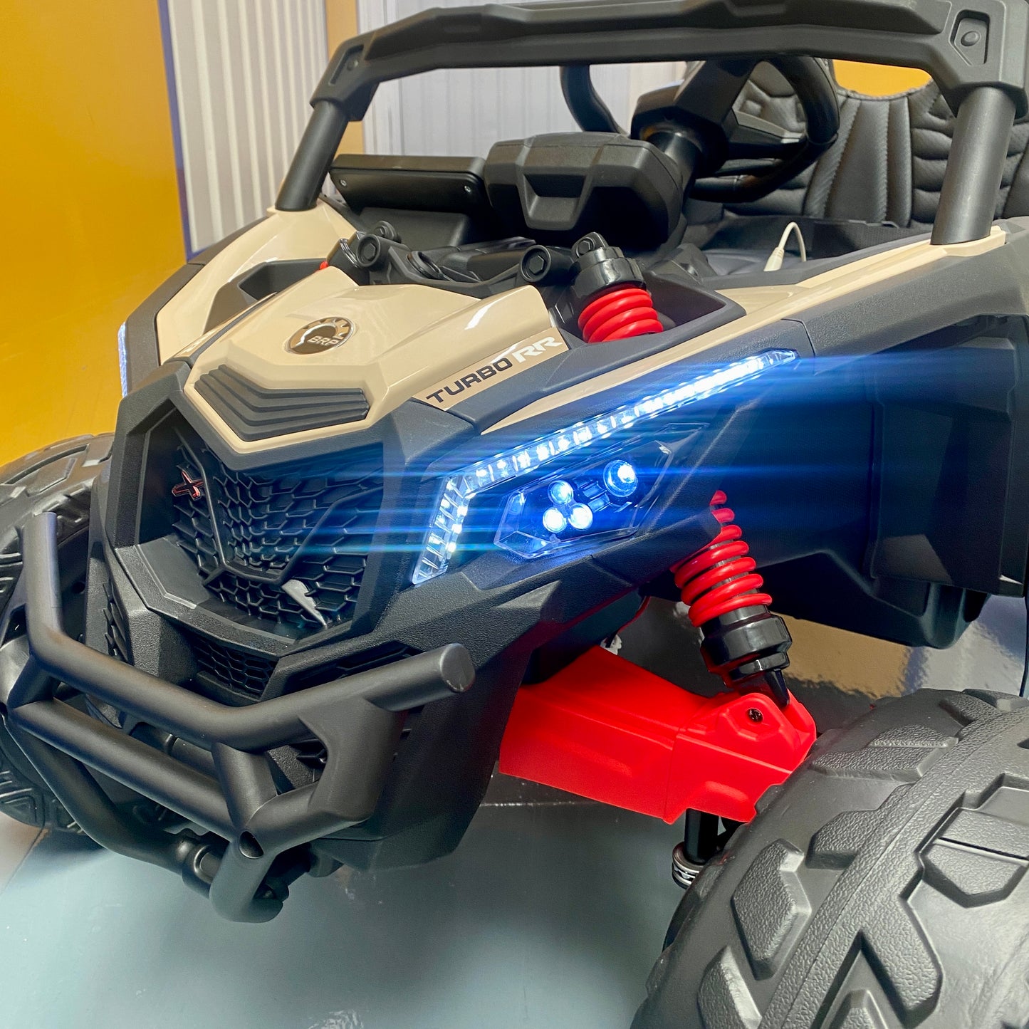 24v Can Am Maverick Kids Ride on UTV Buggy 4 Motors and Remote - Available in x4 Colours