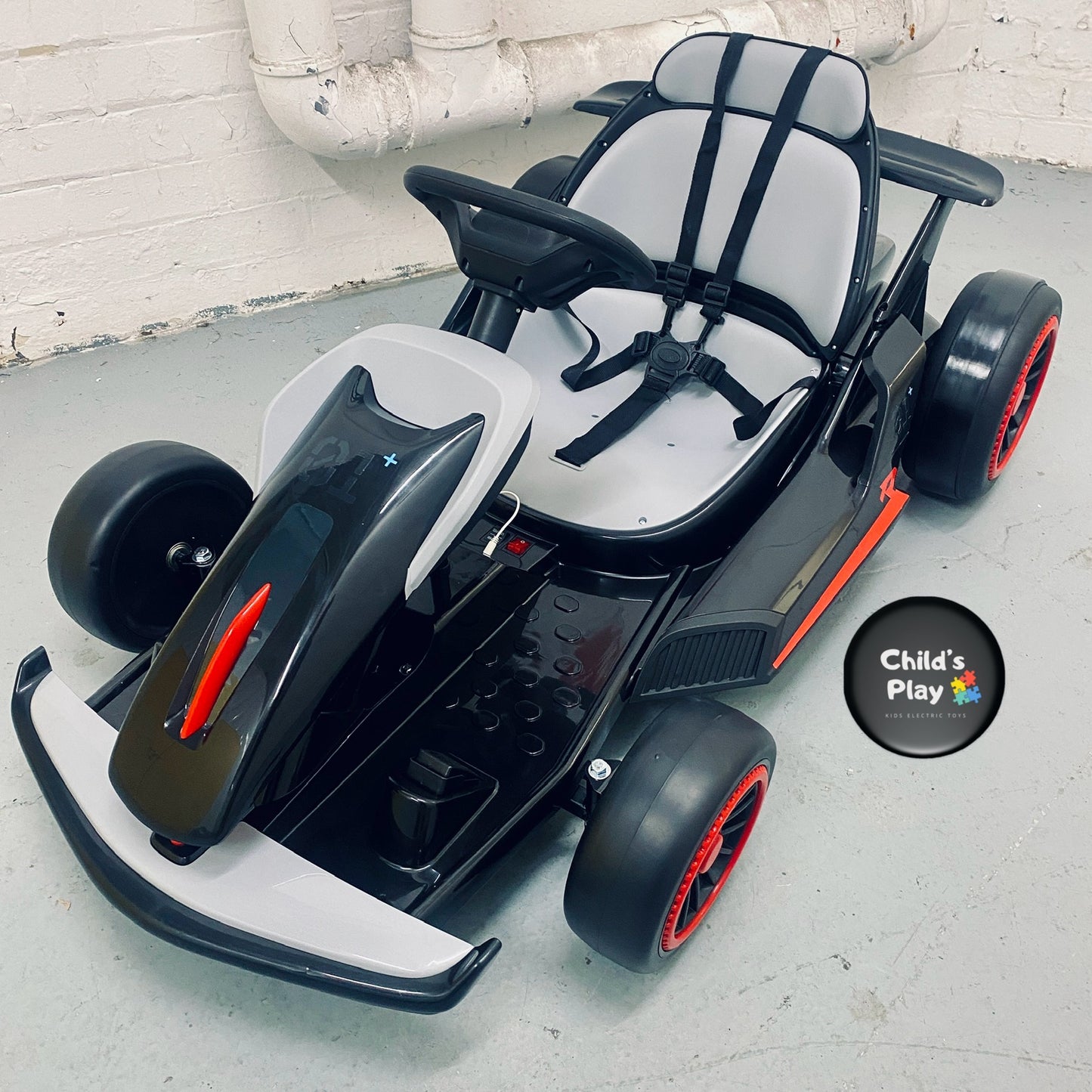 24v Predator DRIFT GO-KART BLACK