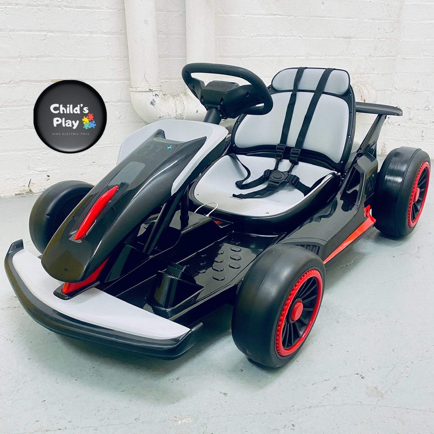 24v Predator DRIFT GO-KART BLACK