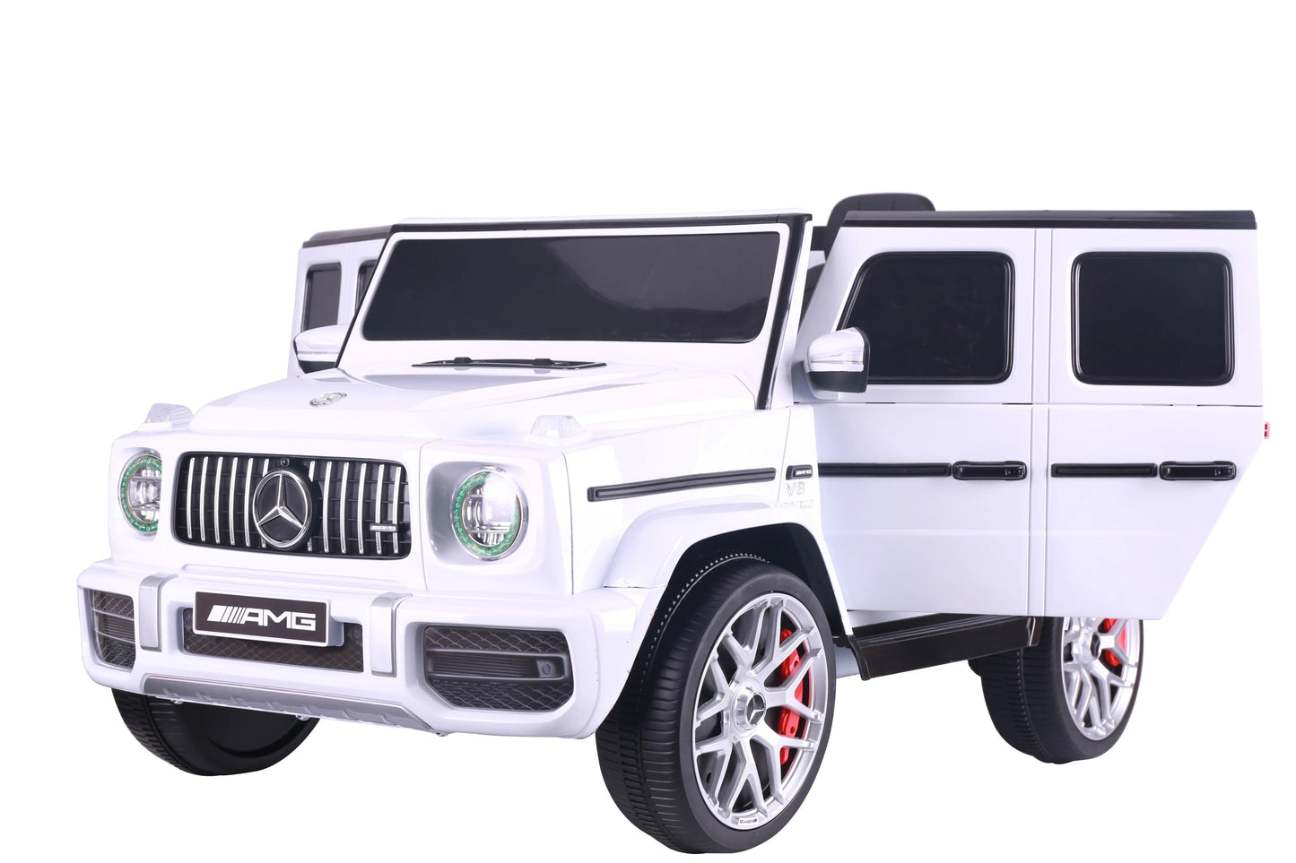 12v Licensed Mercedes G63 Ride on Car SUV with Remote - With High Doors