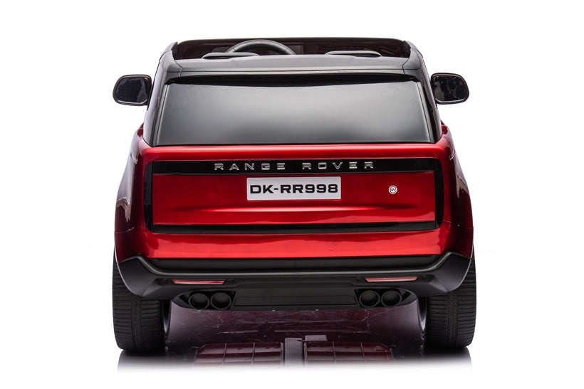 Range Rover 2023 NEW SHAPE Two Seater 24V Kids Ride on Car with Parent Remote MP4 touchscreen - Metallic RED