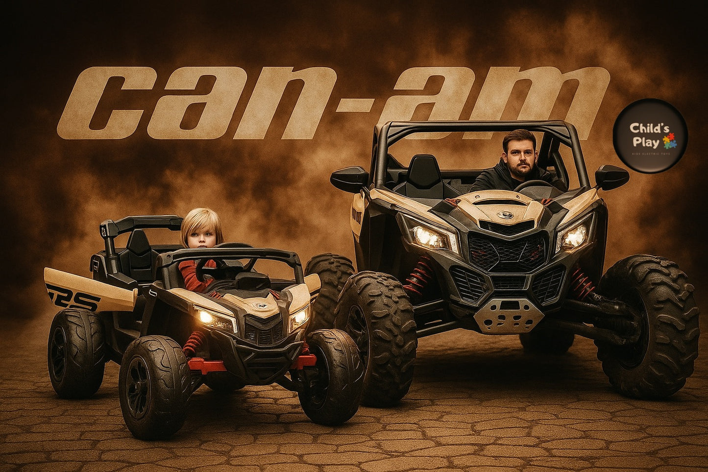24v Can Am Maverick Kids Ride on UTV Buggy 4 Motors and Remote - Available in x4 Colours