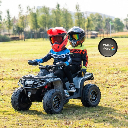 Licensed 24v Can-Am Outlander Quad Bike 2 SEATER!