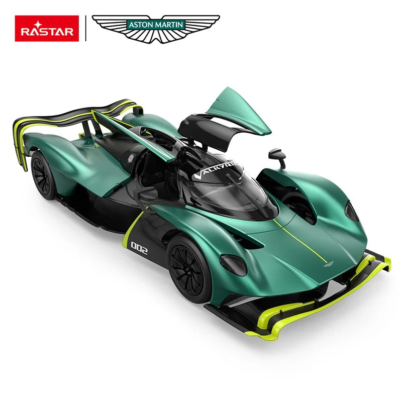Rastar RC 1:14 Aston Martin Valkyrie AMR Pro Kids Remote Toy Car - Dark Green