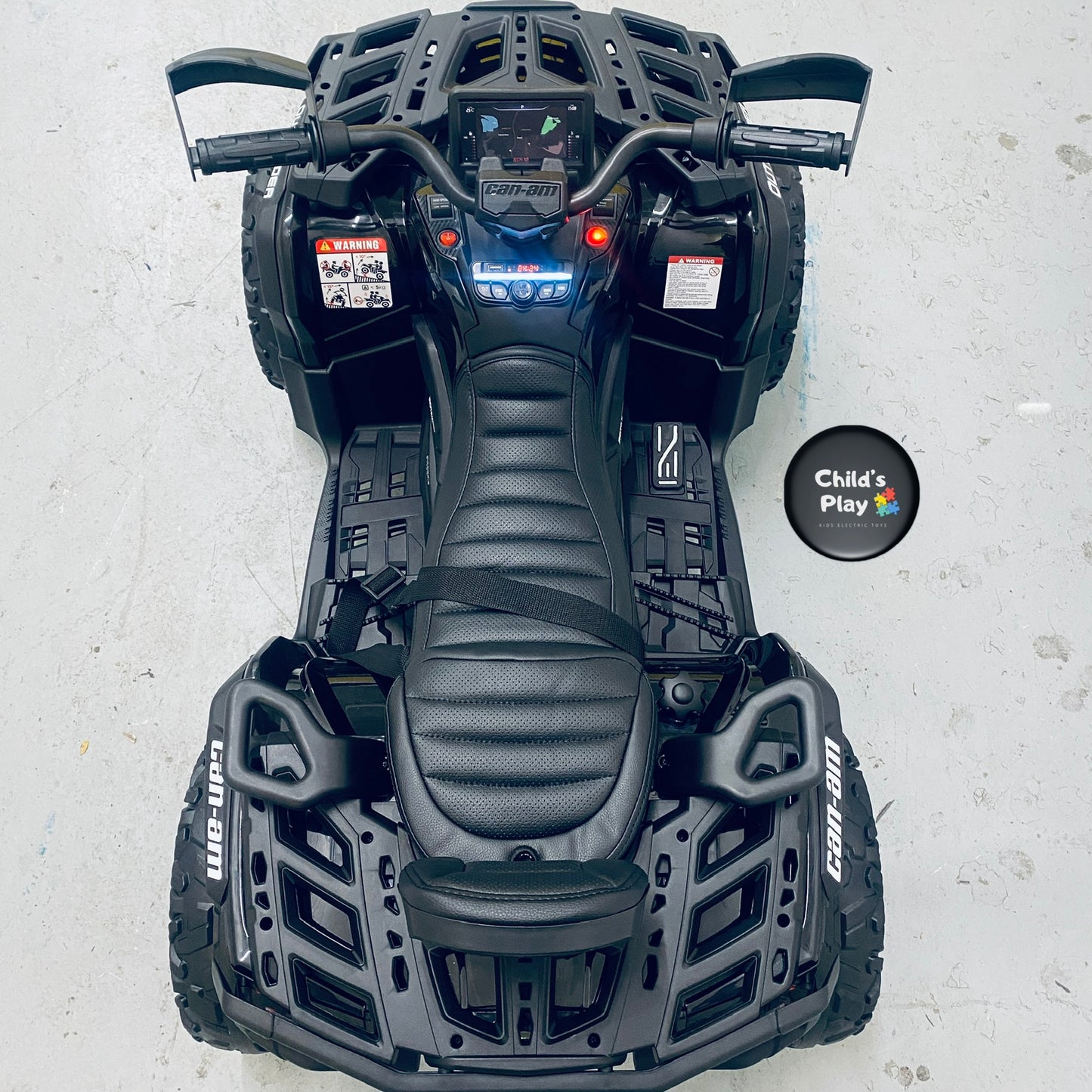 Licensed 24v Can-Am Outlander Quad Bike 2 SEATER!