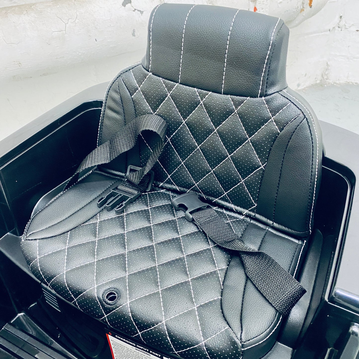 12v Kids Electric Ride On POLICE CAR BLACK